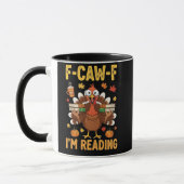 F-Caw-F Ich lese Türkei Books Erntedank Tasse (Links)