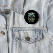 F-Caw-F I'm Hiking Raven Crow Spirit Cool Unique Button (Beispiel)