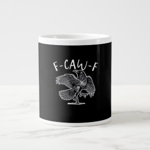 F-Caw-F im Vintage-Stil Jumbo-Tasse
