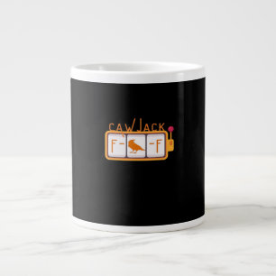 F-Caw-F Jackpot Retro-Grafik Jumbo-Tasse