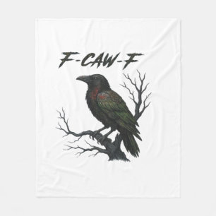 F-Caw-F Klassisch Cool Fleecedecke