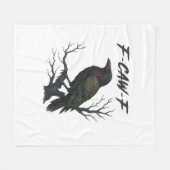 F-Caw-F Klassisch Cool Fleecedecke (Vorderseite (Horizontal))