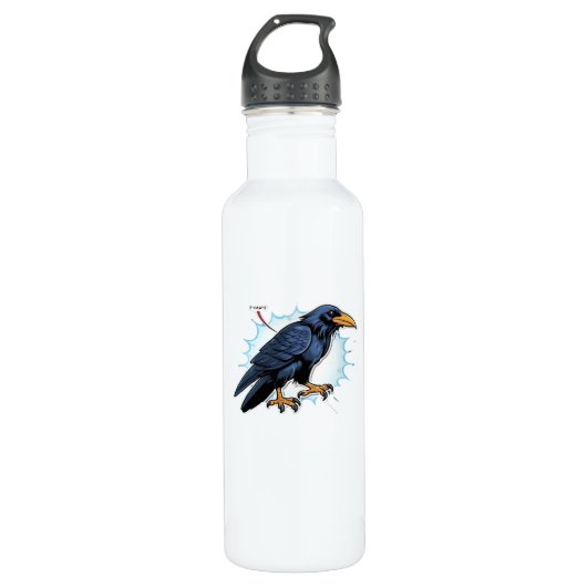 F-Caw-F Klassisch Einfach Sauber Edelstahlflasche (Vorderseite)