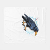 F-Caw-F Klassisch Einfach Sauber Fleecedecke (Vorderseite (Horizontal))