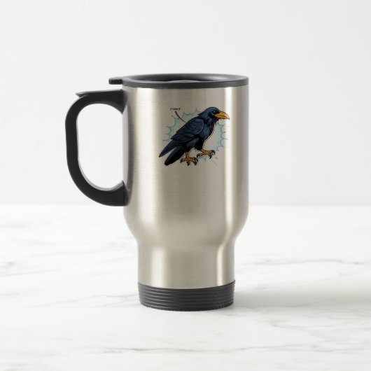 F-Caw-F Klassisch Einfach Sauber Reisebecher (Links)