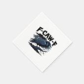 F-Caw-F Klassisch Kreativ Casual Serviette (Ecke)