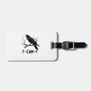 F-Caw-F Klassisch Minimal Sauber Gepäckanhänger