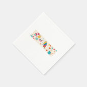 F-Caw-F Klassisch Minimal Sauber Serviette (Ecke)