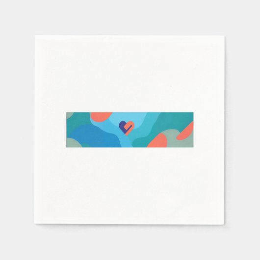 F-Caw-F Klassisch Minimal Sauber Serviette (Vorderseite)