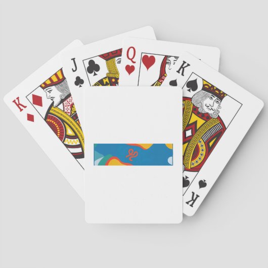 F-Caw-F Klassisch Minimal Sauber Spielkarten (Rückseite)
