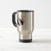 F-Caw-F Klassisch Retro Cool Reisebecher (Vorderseite Links)
