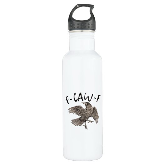 F-Caw-F Klassische Ästhetik Casual Edelstahlflasche (Vorderseite)