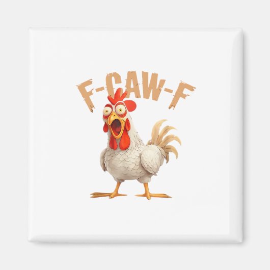 F-Caw-F Klassischer ästhetischer Stil Magnet (Vorne)