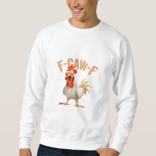 F-Caw-F Klassischer ästhetischer Stil Sweatshirt (Vorderseite)