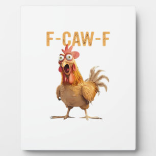 F-Caw-F Klassischer Retro-Stil Fotoplatte