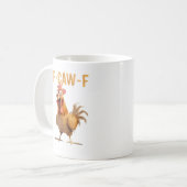 F-Caw-F Klassischer Retro-Stil Kaffeetasse (Vorderseite Links)