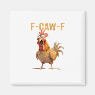 F-Caw-F Klassischer Retro-Stil Magnet