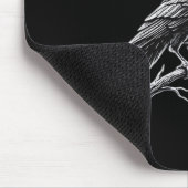 F-Caw-F Klassischer Retro-Stil Mousepad (Ecke)