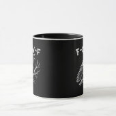 F-Caw-F Klassischer Retro-Stil Tasse (Zentrum)