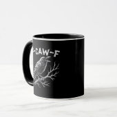 F-Caw-F Klassischer Retro-Stil Tasse (Vorderseite Links)