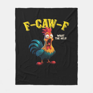 F Caw F Klassisches Design Fleecedecke