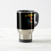 F Caw F Klassisches Design  Reisebecher (VorderseiteRechts)