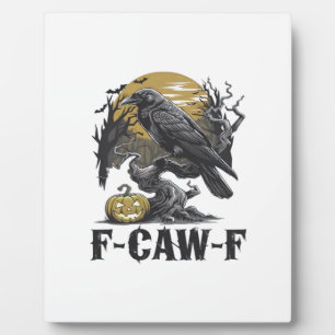 F-Caw-F Klassisches Minimaldesign Fotoplatte