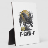 F-Caw-F Klassisches Minimaldesign Fotoplatte (Seite)