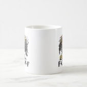 F-Caw-F Klassisches Minimaldesign Kaffeetasse (Mittel)