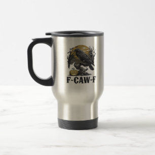 F-Caw-F Klassisches Minimaldesign Reisebecher