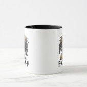 F-Caw-F Klassisches Minimaldesign Tasse (Zentrum)