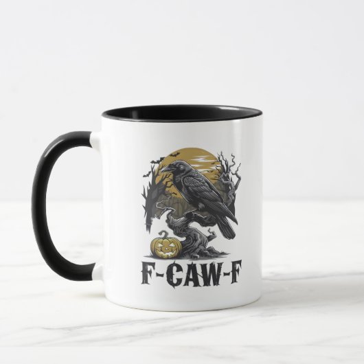 F-Caw-F Klassisches Minimaldesign Tasse (Links)