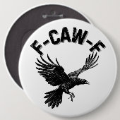 F CAW F Krähe Button (Vorne & Hinten)