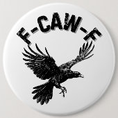 F CAW F Krähe Button (Vorderseite)
