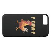 F-Caw-F Krähe Gothic Lustig Humor Case-Mate iPhone Hülle (Rückseite (Horizontal))