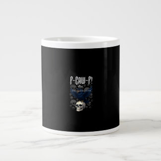 F-Caw-F Krähe Grafik Kreative Casualmode Jumbo-Tasse