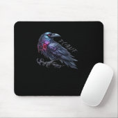 F-Caw-F Krähe Klassischer Retro-Stil Mousepad (Mit Mouse)