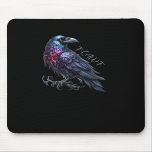 F-Caw-F Krähe Klassischer Retro-Stil Mousepad