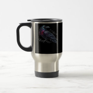 F-Caw-F Krähe Klassischer Retro-Stil Reisebecher
