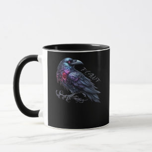 F-Caw-F Krähe Klassischer Retro-Stil Tasse