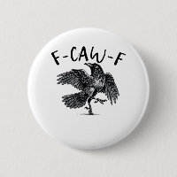 F Caw F Krähe Retro Klassischer Stil