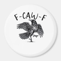 F Caw F Krähe Retro Klassischer Stil