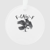 F Caw F Krähe Retro Klassischer Stil