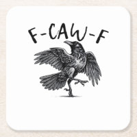 F Caw F Krähe Retro Klassischer Stil