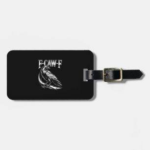 F-Caw-F Krähen Damen Trendy Casual Gepäckanhänger