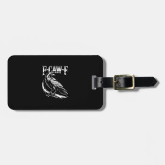 F-Caw-F Krähen Damen Trendy Casual Gepäckanhänger