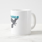 F Caw F Kreativer lässiger Stil Jumbo-Tasse (Vorderseite Rechts)