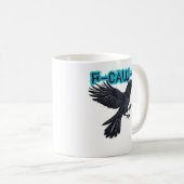 F Caw F Kreativer lässiger Stil Kaffeetasse (VorderseiteRechts)