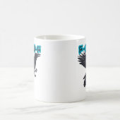 F Caw F Kreativer lässiger Stil Kaffeetasse (Mittel)