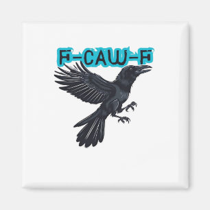 F Caw F Kreativer lässiger Stil Magnet
